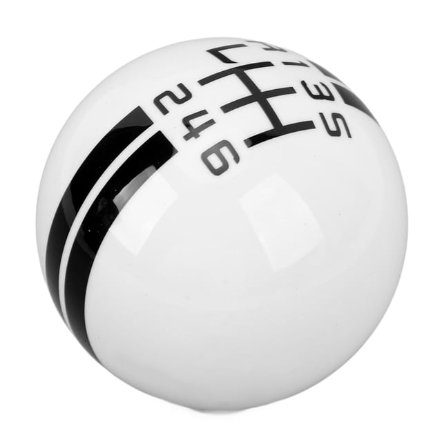 Perilla de Cambio Redonda, Perilla de Cambio de Palanca de Cambios Manual de 6 Velocidadas, Perilla de Palanca de Cambios de aluminio con forma de Bola Redonda, Reemplazo de
