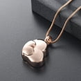thumbnail image 2 of Heart Memorial Cremation Jewelry for Ashes Urn Necklace Lockets for Human Ashes Holder, 2 of 5
