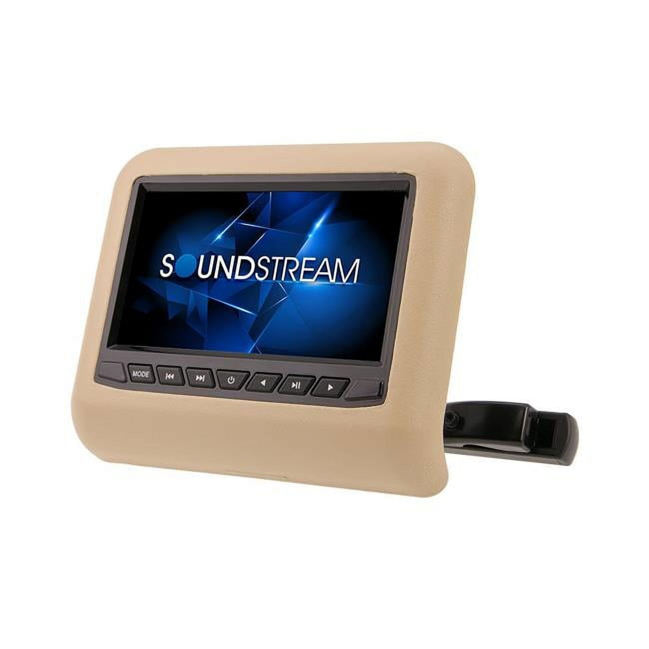 Soundstream SHAD-9H Universal Headrest Mount DVD Player with 9" LCD/MobileLink Input
