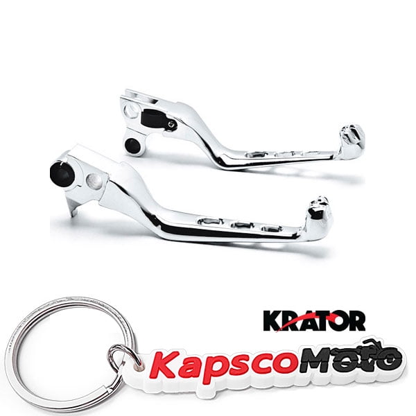 Chrome Skull Motorcycle Hand Levers Front Hand Controls For Harley Softail Dyna Chrome Skull Motorcycle Hand Levers Front Hand Controls For Harley Softail Dyna