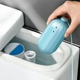 YZEGDCH Toilet Bowl Box Cleaner, Toilet Bowl Cleaner Urine Scale Remover Blue Bubble Cleaning