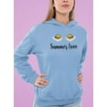 thumbnail image 2 of Summer Love Daisies Hoodie Women -Image by Shutterstock, Female Small, 2 of 4