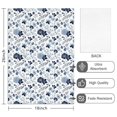 thumbnail image 2 of 2 Pcs Pioneer Flower Floral Print Pattern Kitchen Towels, Funny Microfiber Dish Towel Set, 18" X 26" Tea Towels, 2 of 6