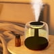 thumbnail image 4 of Humidificador de aromaterapia USB con luz - Difusor de niebla fría silenciosa de gran capacidad de 440ML para coche, oficina, plantas - Blanco/Negro/Verde, 4 of 9