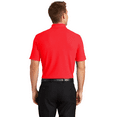 thumbnail image 4 of Zfeel Men’s Dry Fit Performance Polo Shirt, Pure Polyester Moisture Wicking Casual Polo Shirt, Red, S, 4 of 5