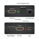 thumbnail image 2 of Convertidor extractor de audio estéreo HDMI 4K*2K HDMI a HDMI + SPDIF óptico de 3,5 mm, 2 of 5