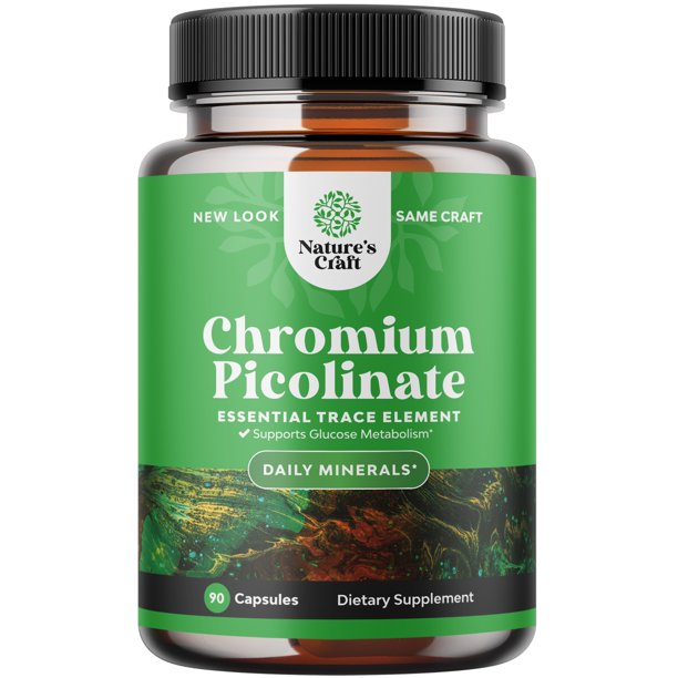 Chromium Picolinate 200mcg Mineral Supplements Natural Chromium