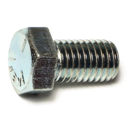

9/16 -12 x 1 Zinc Plated Grade 5 Steel Coarse Thread Hex Cap Screws (4 pcs.)