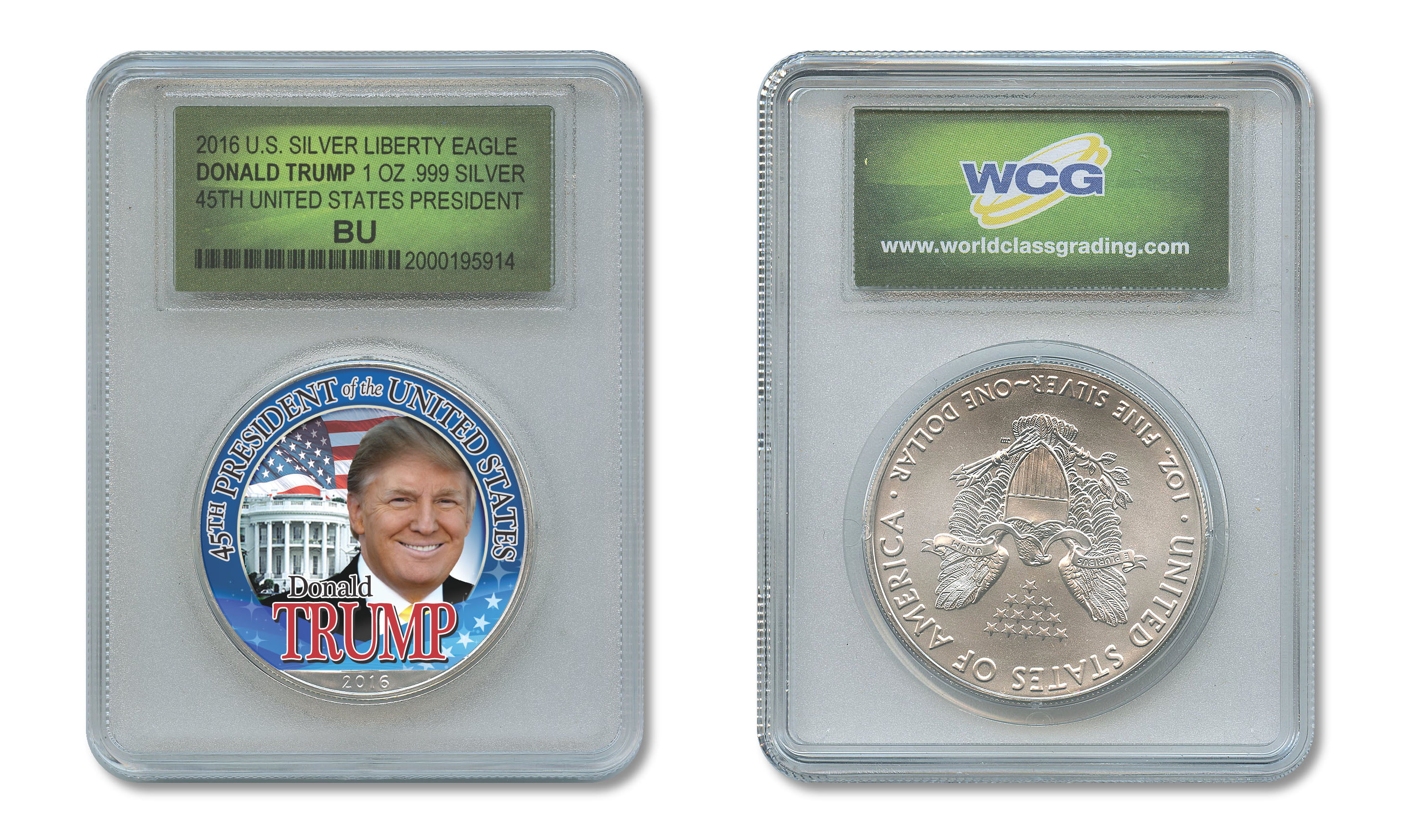 President Donald Trump...2016 LIBERTY Commemorative Coin with a COA*