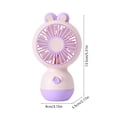 thumbnail image 3 of Handheld Fan Mini USB Rechargeable Small Fan - Portable Outdoor Student Small Fan for Personal Cooling, 3 of 6