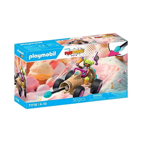 Playmobil #71718 Racing Ice Cream Cone - Brand New!
