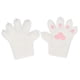 thumbnail image 5 of Guantes de animales para hombres y mujeres, accesorios de cosplay, guantes de peluche con forma de pata de gatito para adultos Blanco, 5 of 9