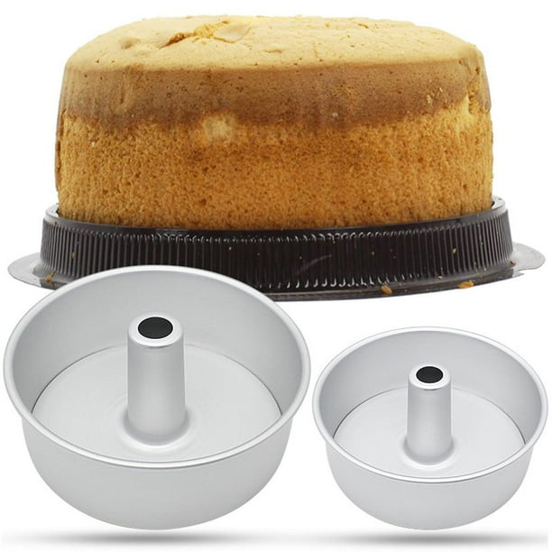 Angel food cake pan with removable bottom sales