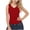 Red, variant on BFHHYA Girls Ribbed Knit Tank Tops Breathable V-Neck Sleeveless Tops Shirt Teens Summer Casual Athletic Shirts Size 5-15 Years