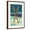 Brown Frame, variant on Art.com Angel Fire, New Mexico - Crossed Skis Art Print by Lantern Press, White Frame Wall Art, 21" x 29"