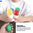thumbnail image 4 of 10 Pack de PercusióN PláStico Instrumento Musical Juguetes Egg Maracas Shakers, 4 of 5