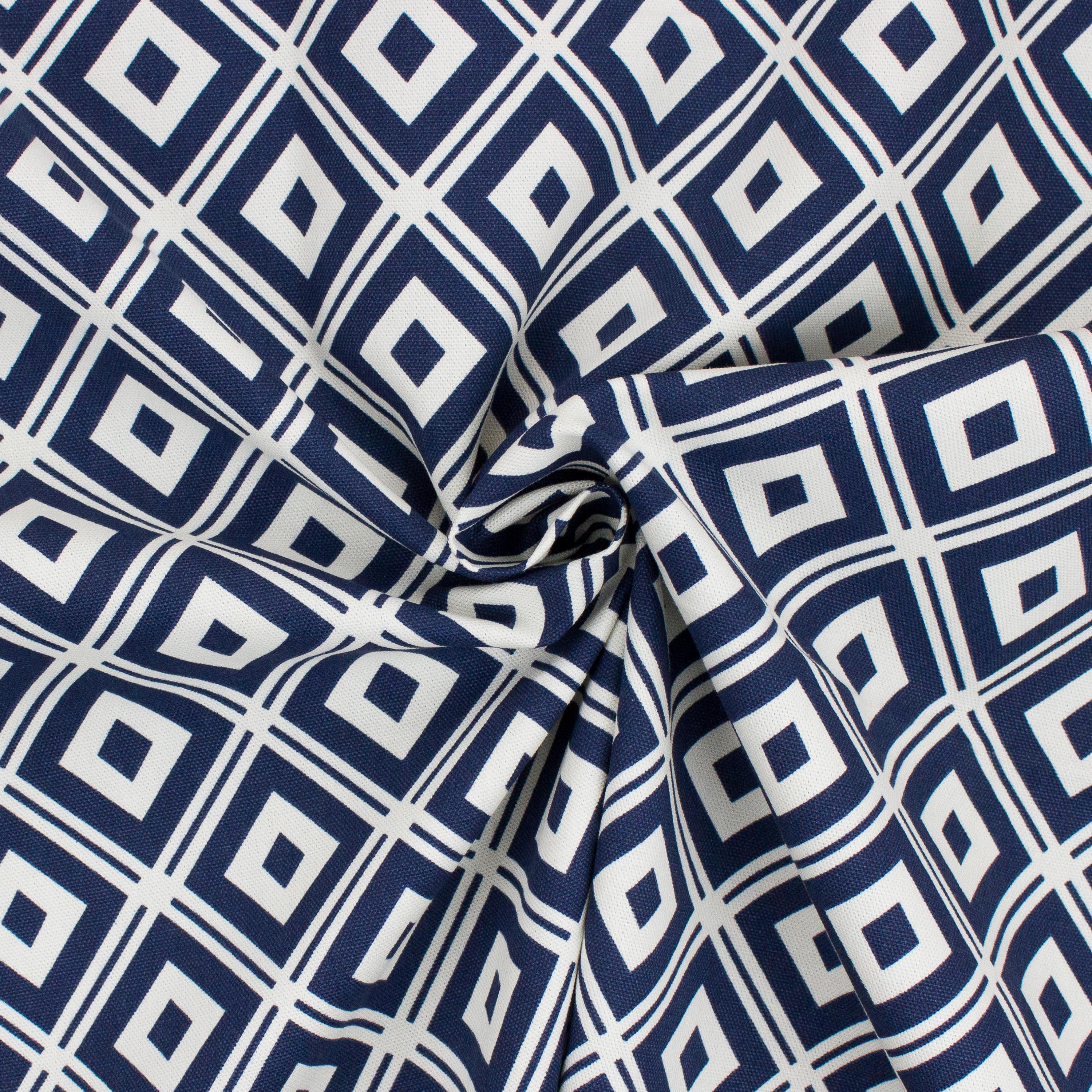 Better Homes & Gardens 100% Cotton Diamond Blue, 2 Yard Precut Fabric