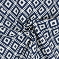 thumbnail image 4 of (2 pack) Better Homes & Gardens 100% Cotton Diamond Blue, 2 Yard Precut Fabric, 4 of 6