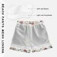 thumbnail image 3 of FORMRS Boys Swim Trunks Quick Dry Mesh Liner Boardshorts Sizes XS-XL, White Nordic Christmas House, 3 of 7
