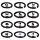 thumbnail image 2 of 12 Piezas Pulsera de Constelación Pulsera de Cuentas Negras de 8 mm para Hombres Mujeres Signo de Estrella Constelación Amistad Oración Bendición Pulsera Joyería Regalos, 2 of 6