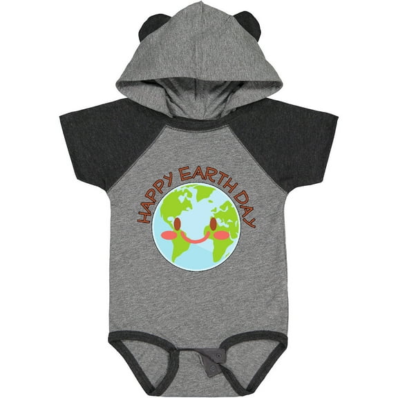 Inktastic Happy Earth Day Boys or Girls Baby Bodysuit