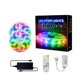 thumbnail image 1 of Lámpara de cinta LED 5050 tira de luces conjunto Bluetooth aplicación música RGB Control de sonido tira de luz inteligente 10 metros brillar Electrónica, 1 of 5