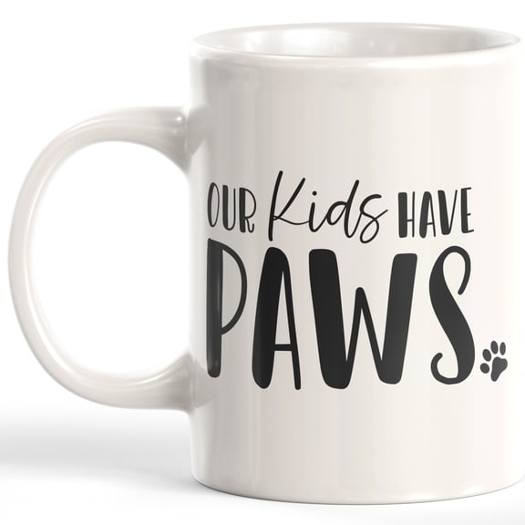 Designs ByLITA Our Kids Have Paws 11oz Coffee Mug