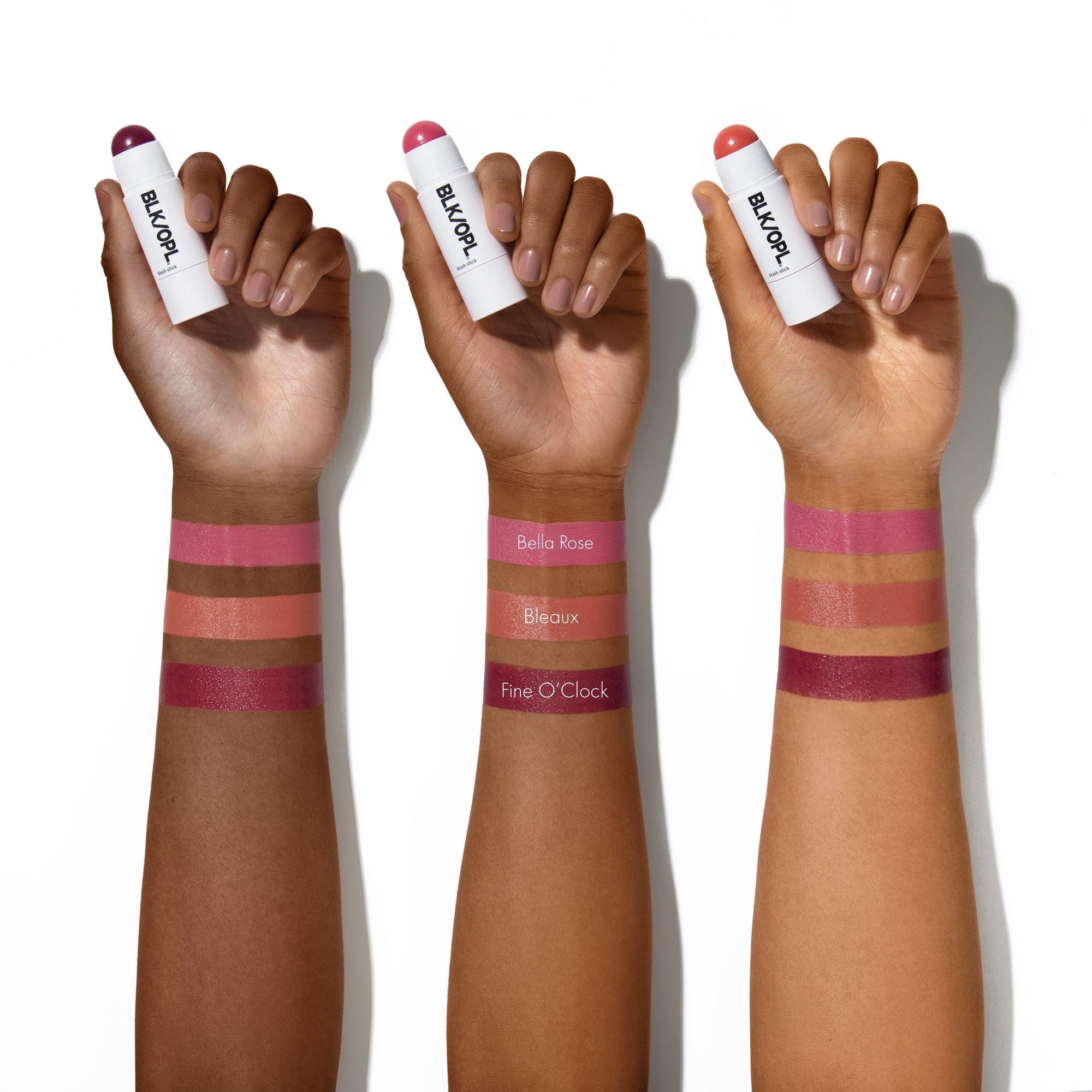 BLK/OPL Colorsplurge Blush Stick, Cream to Powder, Bella Rose, .24 oz