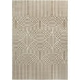 thumbnail image 4 of JONATHAN Y SANDSTONE 4 x 6 Area Rug, Ariana Art Deco Striped Arches Two-Tone - Beige/Cream, SND100A-4, 4 of 13