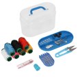 thumbnail image 1 of Juego De Costura, Herramientas Ricas Portátiles Kit De Hilo De Aguja De Mano De Obra Fina Para Viajes Para El Hogar Para Coser A Mano, 1 of 8