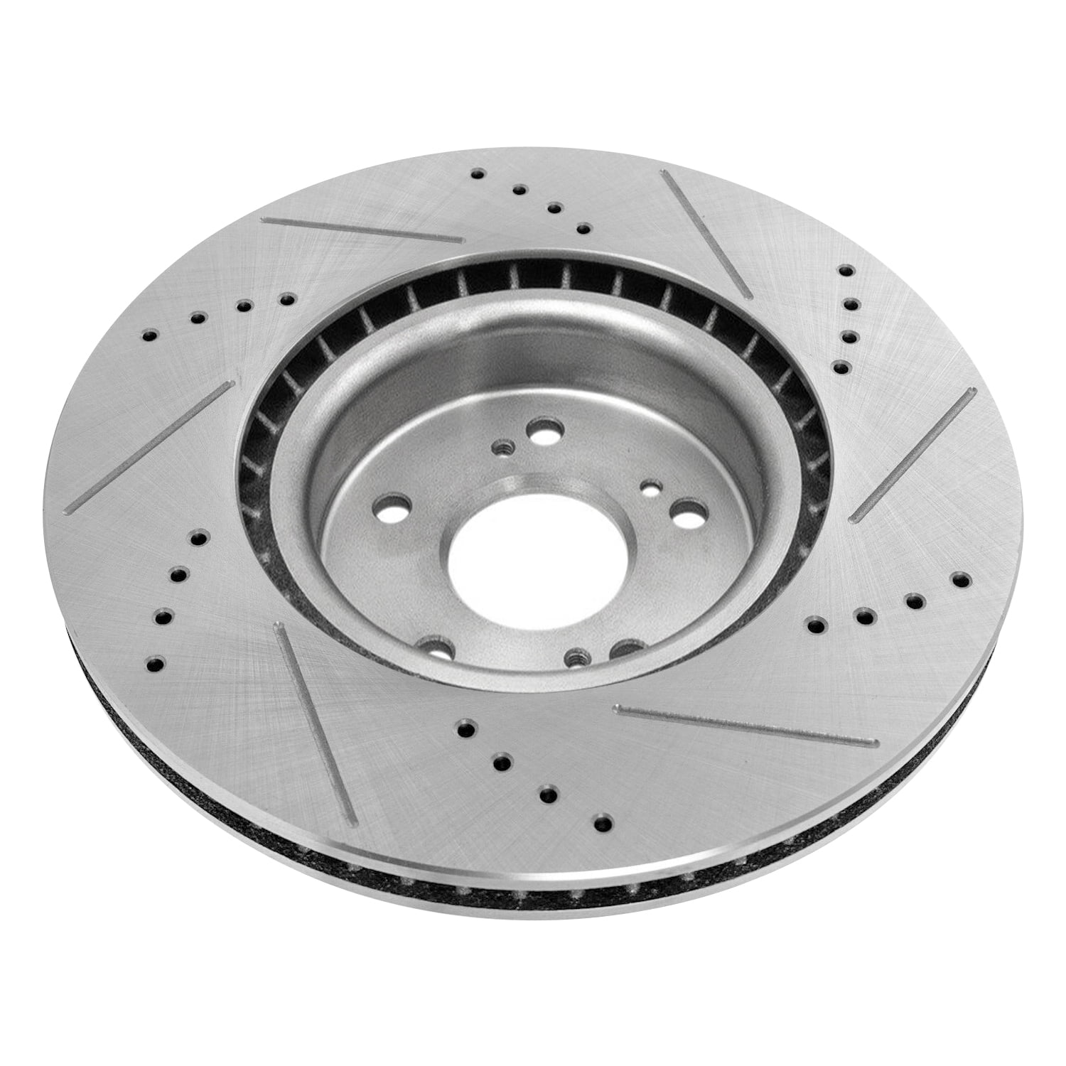 Detroit Axle - 2 Front Brake Rotors for 2019 2020 2021 2022 2023 2024 2025 Acura RDX, Drilled Slotted Disc Brake Rotors Replacement: 12.40" inch Front Rotors