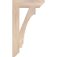 thumbnail image 3 of Ekena Millwork 3 1/2"W x 16"D x 28"H Imperial Slat Smooth Bracket, Douglas Fir, 3 of 4