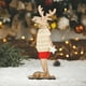 thumbnail image 4 of Adorno Navideño de Madera onlyliua con Forma de Ciervo Sika para Escritorio, 4 of 6