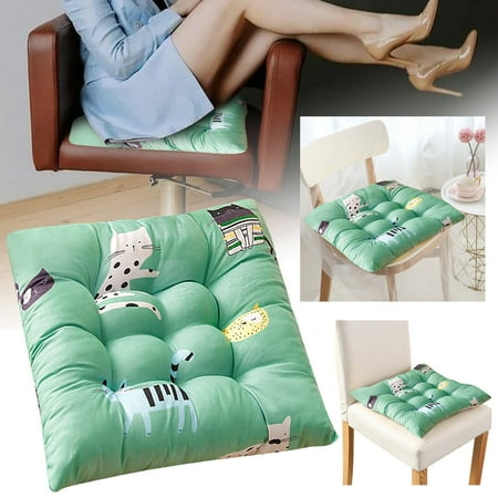 

Pgeraug Cushion Chair Cushion Round Cotton Upholstery Soft Padded Cushion Pad Office Home Or Car Cushion Yellow