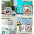 thumbnail image 3 of CoTa Global 4x6 Wooden Picture Frame - Handcrafted Beach Sand, Seashell Ornaments, and Pink Flamingo Decor Photo Frame for Wall or Tabletop Photo Display - 10 Inches, 3 of 7