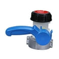thumbnail image 2 of Adaptador de tanque IBC Adaptador de agua del grifo 75 mm Reemplace directamente, resistente al álcali para el recipiente de agua de IBC, instalación Estilo a, 2 of 8