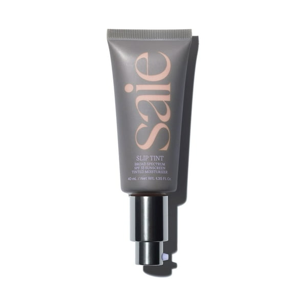 Crema hidratante con color Saie Slip Tint SPF 35, cobertura ligera