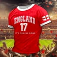 thumbnail image 2 of LUOGENLI T-shirts pour Homme pour Hommes T-Shirt Homme Imprimé Thème Angleterre T-Shirt Décontracté Col Rond T-Shirt Manches Courtes T-Shirt 4xlt T-shirts pour Hommes T-shirts Graphiques Vêtements d'Été Rouge Brique TG, 2 of 6