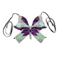thumbnail image 1 of para danza del vientre, Top , trajes con lentejuelas, Tops de mariposa, rosa, rojo, nuevo A + Púrpura Hugo Sujetador de danza del vientre para mujer, 1 of 10