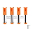 thumbnail image 4 of Guardoinrt Adjustable Four Hole Bucket Rod Holder Pole Tube Stand Versatile and Functional Rod for Garage orange 43 x 27.5 x 5cm, 4 of 5