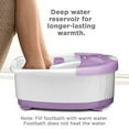 Conair Soothing Pedicure Foot Spa Bath with Soothing Vibration Massage