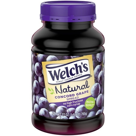 Welch S Natural Concord Grape Spread Ingredients Welch S Natural Concord Grape Spread Ingredients
