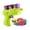 Green, variant on Children Flying Saucer Guns Carrot Flying Disc Launcher Toy Toys EVA Outdoor Disc Game Flying Kid