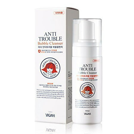 Yadah Anti Trouble Bubble Cleanser Perfect for Pimple Acne Blackhead -