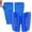 Blue, variant on Kids Youth Soccer Shin Guards with Sleeves, Slip in Shinguards Soccer Shin Pads for 3-15 Years Old Boys Girls Child Teens