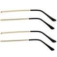 Tersarium 2 Pairs of Eyeglasses Arm Legs Replacement Metal Eyeglasses