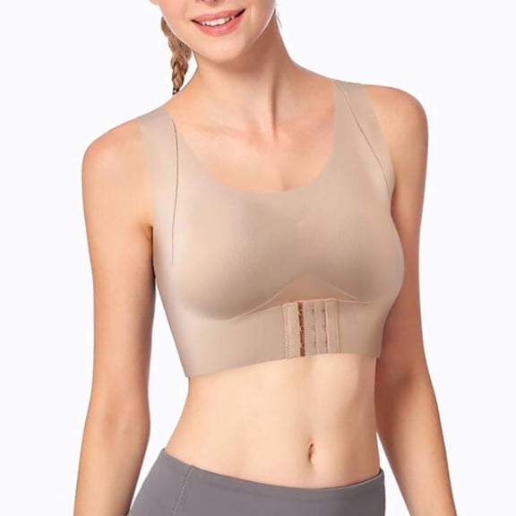HWRETIE Wireless Seamless Sports Bra for Support - Fashion Womens Comfortable Breathable Vest Bra Underwears Sexy Underwears Wireless High-Support Yoga Sports Bra
