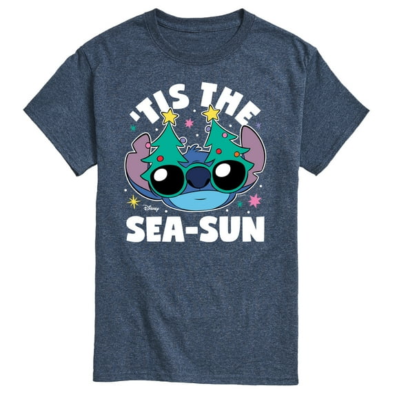 Lilo & Stitch - Tis The Sea Sun - Men's Short Sleeve Graphic T-Shirt