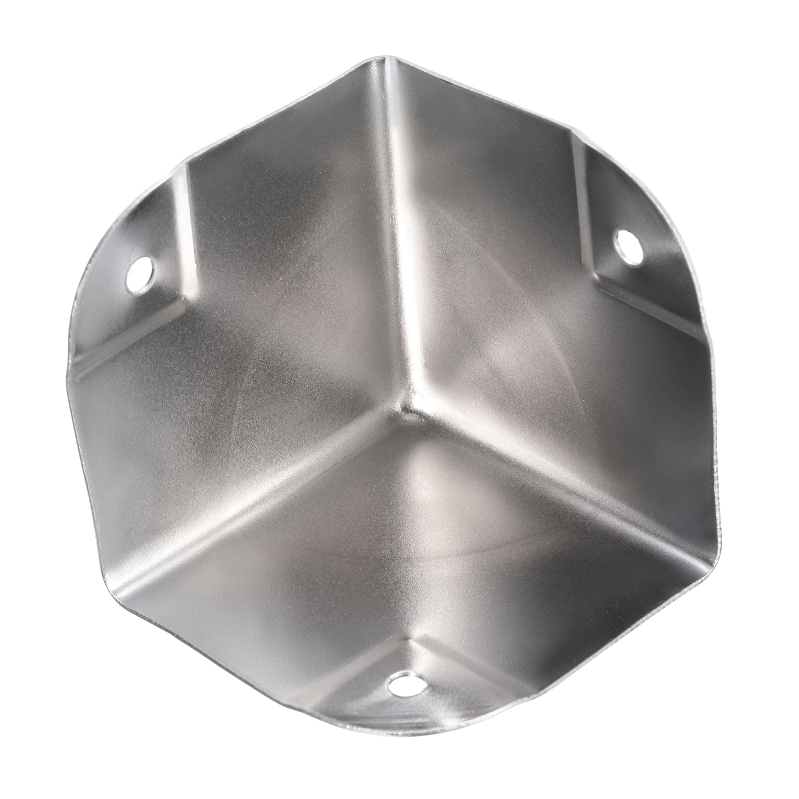 Uxcell Metal Box Corner Protectors Box Edge Guard Protector 50 x 50 x 50mm Silver Tone 12pcs