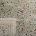 thumbnail image 6 of SAFAVIEH Vintage Roseann Bordered Area Rug, Light Blue/Black, 6'7" x 6'7" Square, 6 of 10
